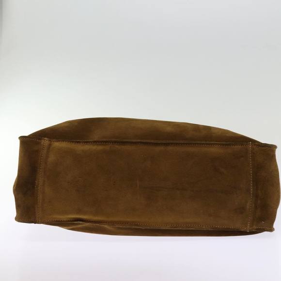 CHANEL Tote Bag Suede Brown CC Auth bs14773 - Picture 5 of 16